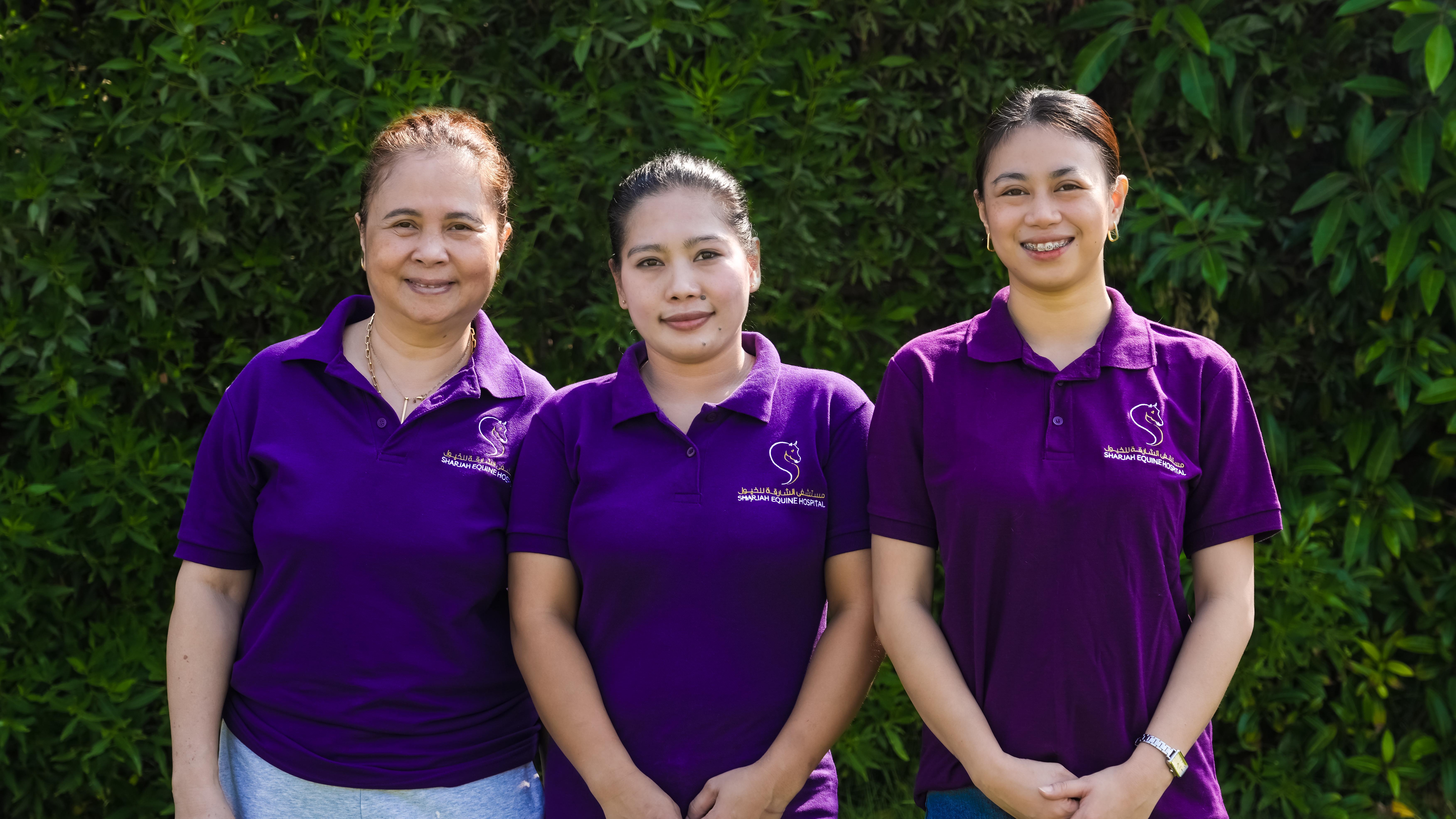 Nelva Gatus, Marietta Dimalaluan, Jenelyn Pensona
