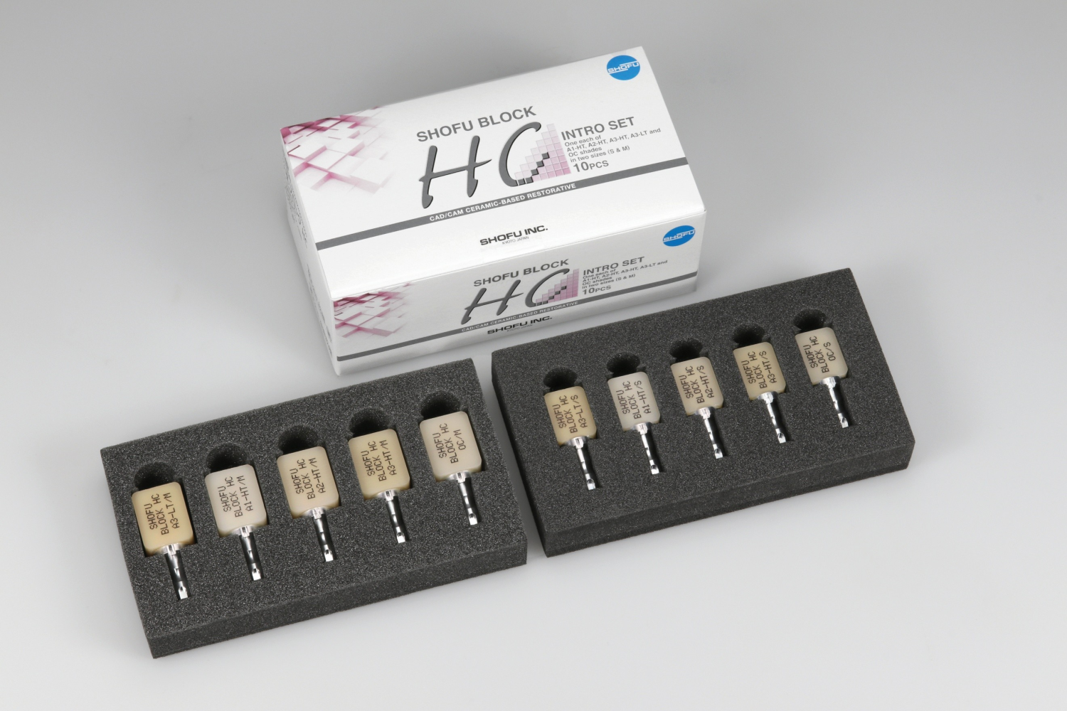 SHOFU BLOCK HC HARD 59 M 5 PCS