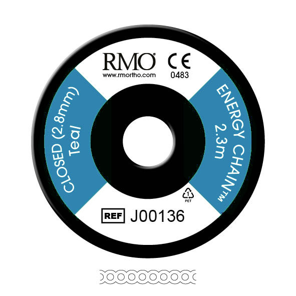 Energy Chain™ Elastics ClosedTeal